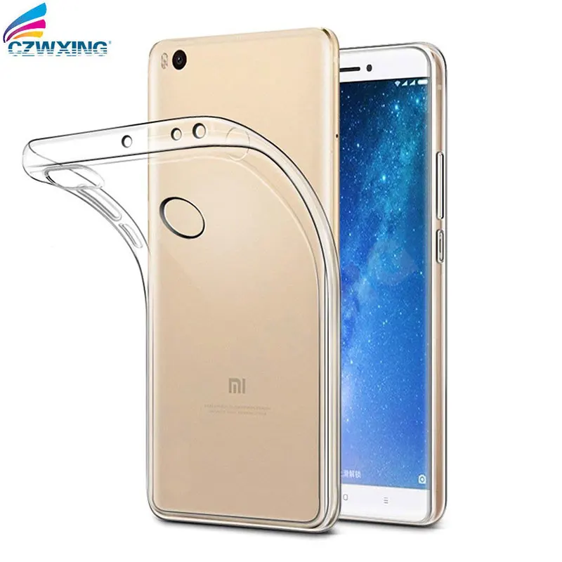 

For Xiaomi Mi Max 2 Max2 MDT2 MDE2 Case Silicone Transparent TPU Soft Phone Case For Xiaomi Mimax 2 Mimax2 MDT4 MDE40 Back Cover