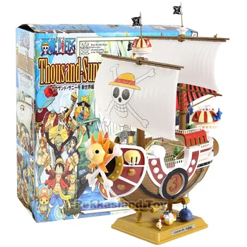 

Anime One Piece Thousand Sunny Boat Pirate Ship Figure PVC Action Figure Toys Collectible Model Toy Gifts