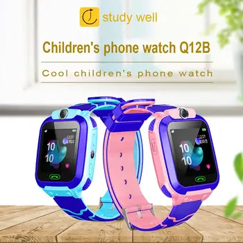 

smart watch Q12B SOS Phone Call LBS Positioning Alarm Clock Kids Safety Smart Watch Bracelet