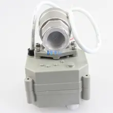 1/" до 1-1/4" 2 способ SS304 моторизованный шаровой клапан, NPT/BSP Электрический шаровой кран