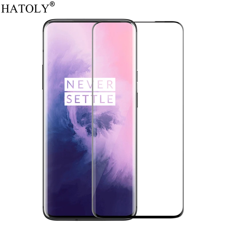 Стекло Oneplus 7 Pro 3D закаленное стекло с изогнутыми краями для Полное покрытие