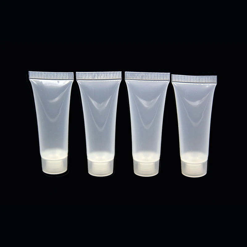 50pcs Empty Cosmetic Containers Sample Cream Travel Bottle Clear Mini