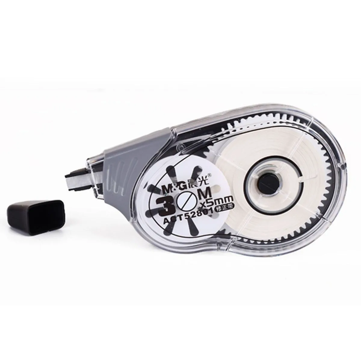 SOSW 10 x Roller Correction Tape White Out 30m Long Stationery Student Office, Blackin