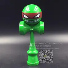 240 шт. Kendama полный PU краска ниндзя Kendama профессиональной игры