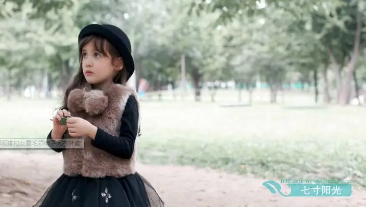 Жилет из искусственного кроличьего меха для девочек модный детский жилет в европейском стиле от 1 до 12 лет зимняя теплая куртка детская