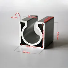 Nema23 Nema34 Stepper Motor mounts base 57mm 86mm stepper motor bracket for diy cnc machine tools