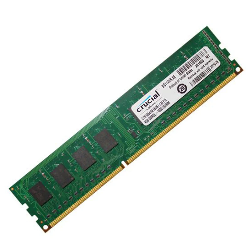 عالية الجودة حاسمة ذاكرة عشوائية Ram 1.35 فولت DDR3L 1600 ميجا هرتز 4 جيجابايت 8 جيجابايت لسطح المكتب ميموريال PC3L-12800 متوافق مع DDR3 1333 ميجا هرتز 1066 ميجا ... عالية الجودة حاسمة ذاكرة عشوائية Ram 1.35 فولت DDR3L 1600 ميجا هرتز 4 جيجابايت 8 جيجابايت لسطح المكتب ميموريال PC3L-12800 متوافق مع DDR3 1333 ميجا هرتز 1066 ميجا ...