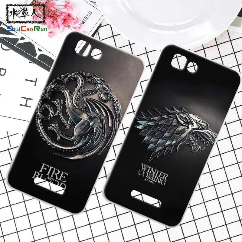

ShuiCaoRen Silicone Phone Case For Highscreen Tasty Retra Game of Thrones Cover Phone Coque For Highscreen Tasty Cases