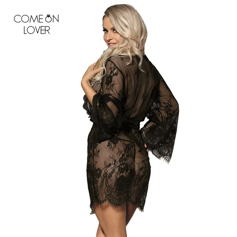Comeonlover платья с длинным рукавом для женщин тонкий стиль Черный Белый сексуальное