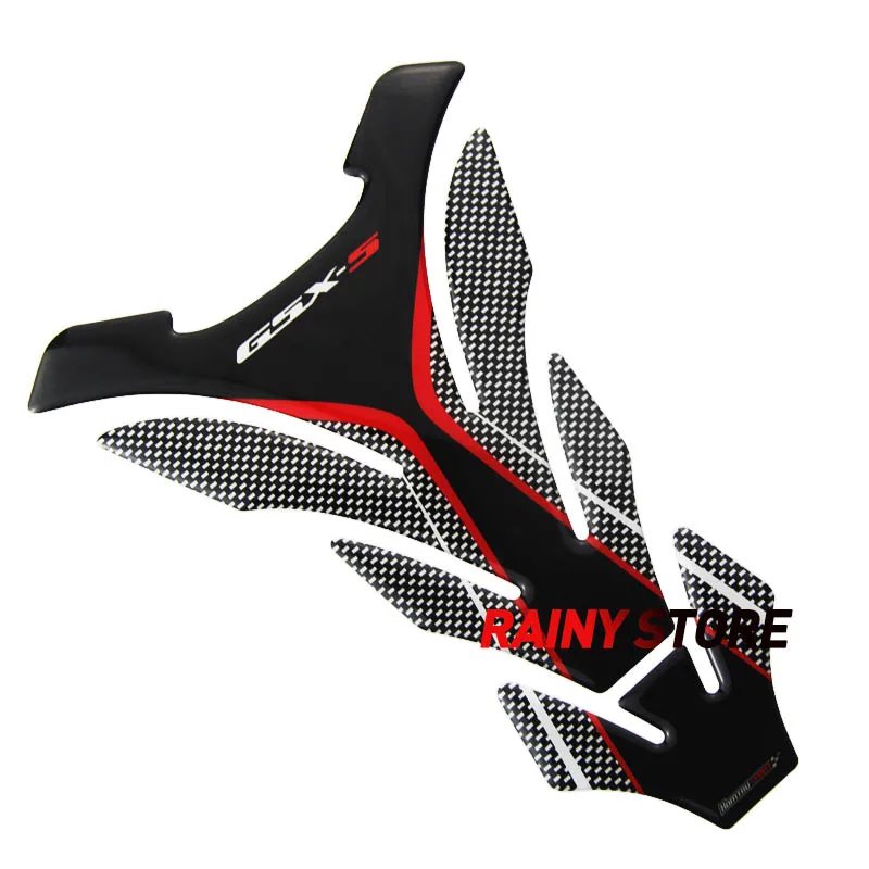 3D Carbon-look бак мотоцикла Pad Защитная Наклейка Наклейки чехол для Suzuki GSX-S1000 GSX-S 1000 1000F Tankpad