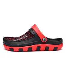 Г. Летние мужские тапочки сообщение Сабо Уличная обувь для сада из ЭВА Прямая поставка сандалии Вьетнамки шлёпанцы пляжные шлепанцы