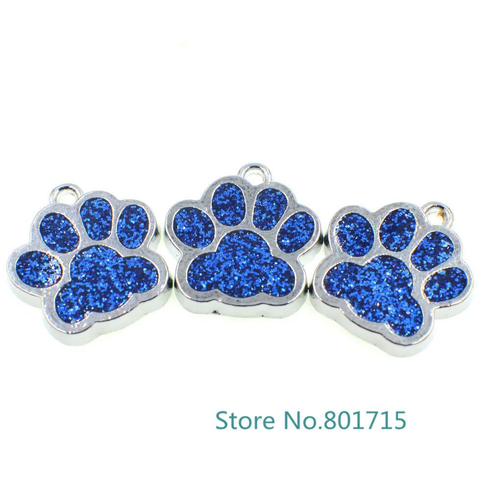 Цепочка для ключей HC358 10 шт. с эмалью|paw print|dog cat paw printsenamel |
