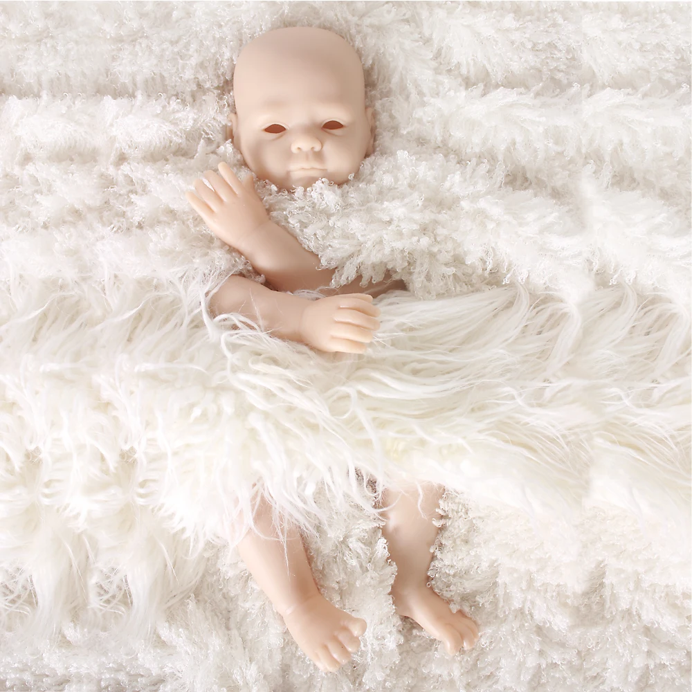 Силиконовая виниловая Кукла реборн bebe наборы неокрашенных кукол без рисунка для