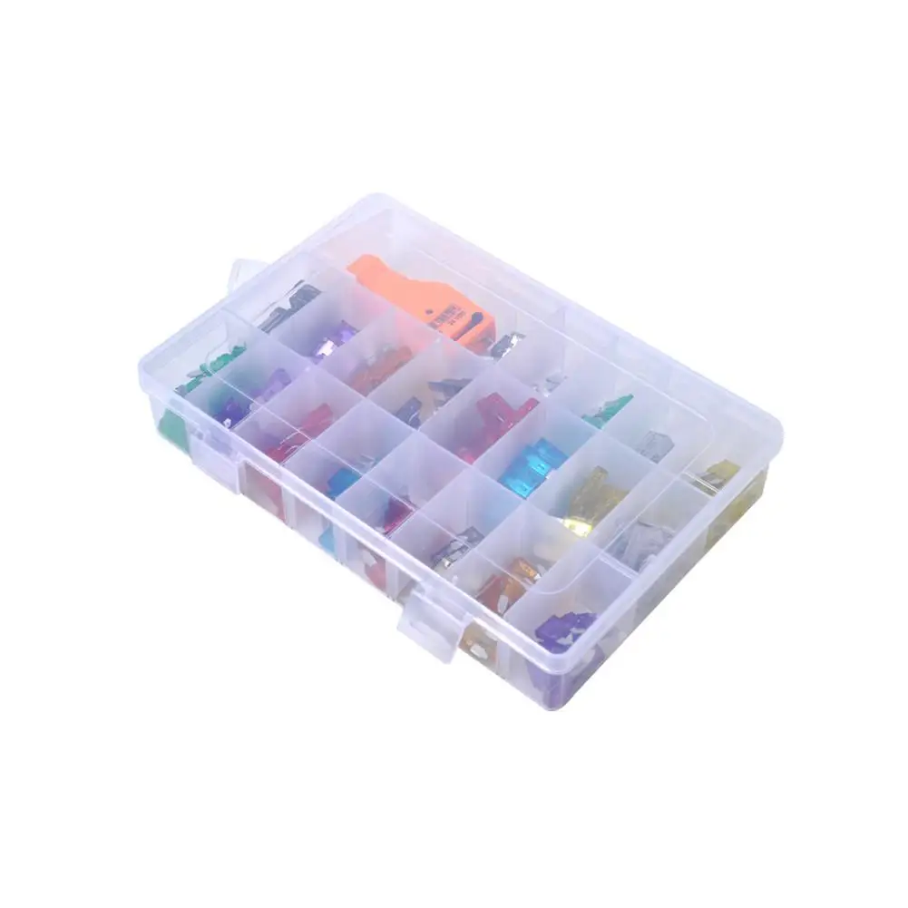 

Automatic Reset Recoverable Circuit Breaker Medium Fuse Small Fuse 168 Pieces Fuse On-off Tester