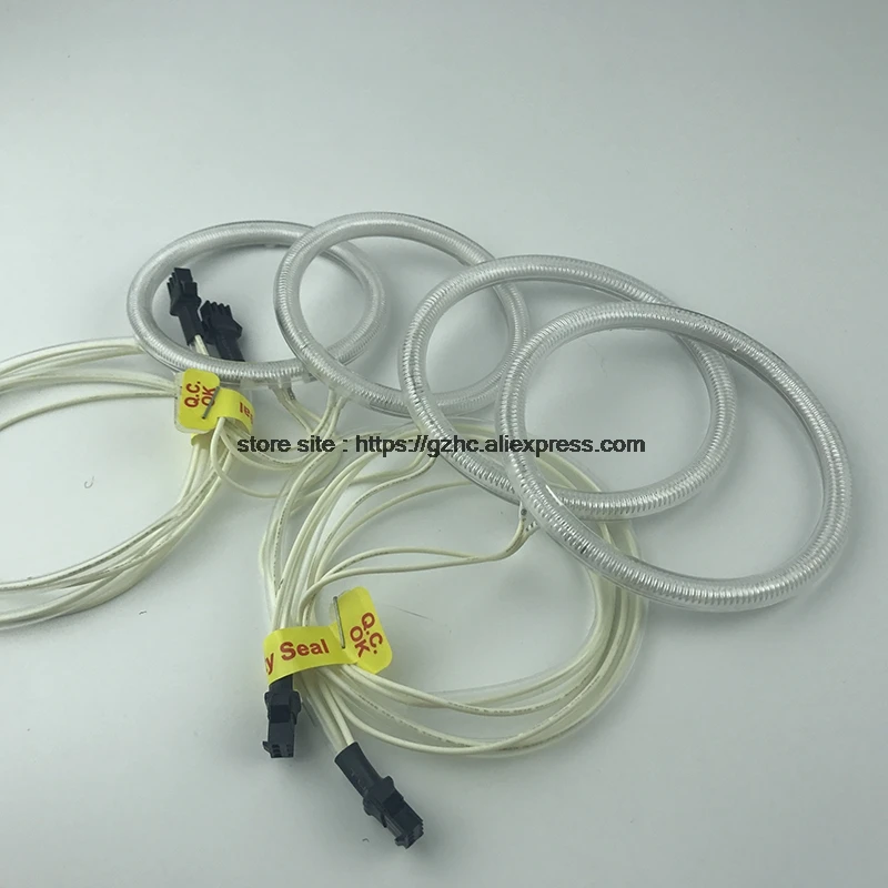 HochiTech для Fiat PUNTO mk2 1999 2010 ультра ярсветильник дневной свет DRL CCFL ангельские глаза