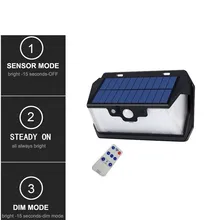 

55 leds Solar light remote control led strips bulb lamp usb port ip65 Solar Powered Outdoor camp Outdoor Garden security lamp