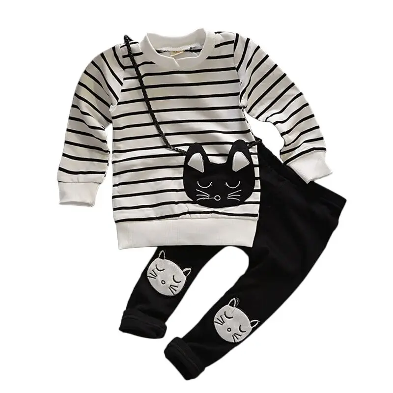 

Baby Clothes Boys and Girls Clothing Sets two-piece dress Fashion Style Spring and Autumn Character Cotton Children Clothes Set
