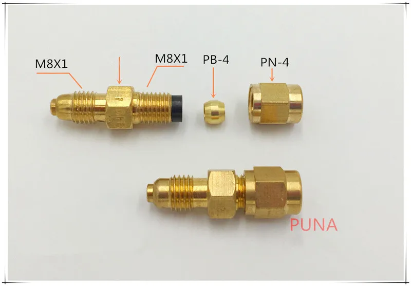 Brass resistance oil flow metering unit/oil distributor/separator valve