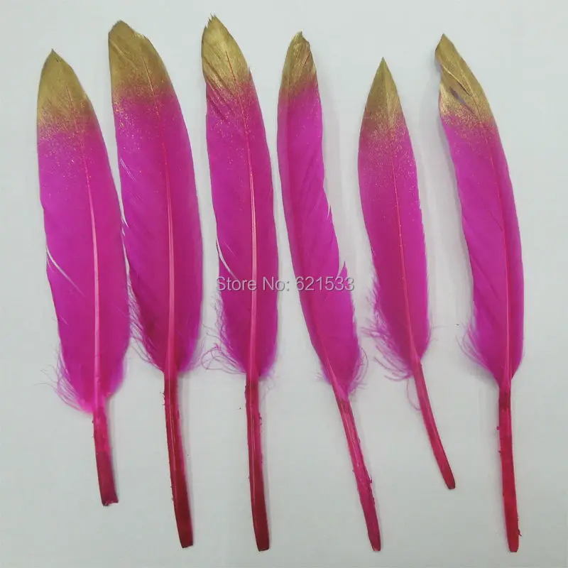 Buy Gold Dipped Feathers,Rose and Gold Feathers,Boho