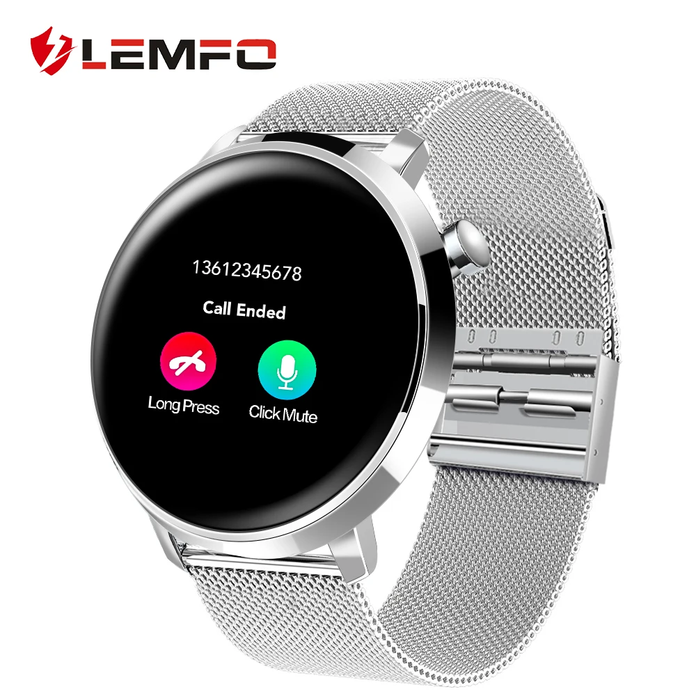 

2019 New Smart Watch IP68 Waterproof Heart Rate Blood Pressure Monitoring LEMFO C10 Smartwatch Fitness Tracker for Men Women