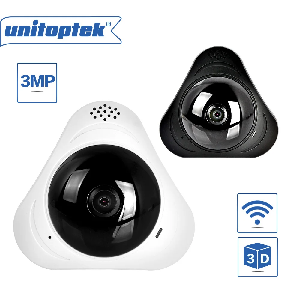 Мини камера видеонаблюдения 3 Мп 360 градусов Wi Fi P2P|camera network|mini cctvwireless hd |
