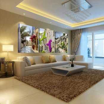 

3 panel frames wall picture art print abstract paintings oil bilder modern large canvas prints for room decoration No frame