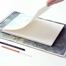 YDNZC красивые 50 страниц A4 эскиз книга Ван Гог пустой блокнот портативный художественная бумага ручная роспись книга граффити живопись книга