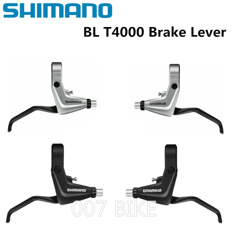 Новый Shimano BL T4000 MTB дорожный велосипед набор тормозных рычагов черный 22 2 мм v