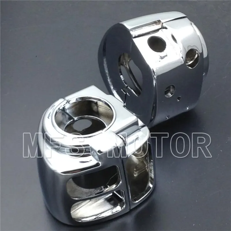 Корпуса переключателя мотоцикла крышка для 2009 Dyna Sportsters Softail V Rod CHROME|motorcycle valve stem