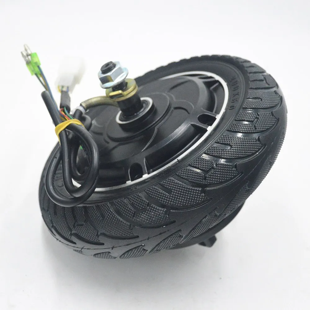 8inch 24V 36V 48V 350W electric scooter wheel E-scooter conversion kit Wheel Brushless Toothless E bike Wheel Motor Scooter Kit