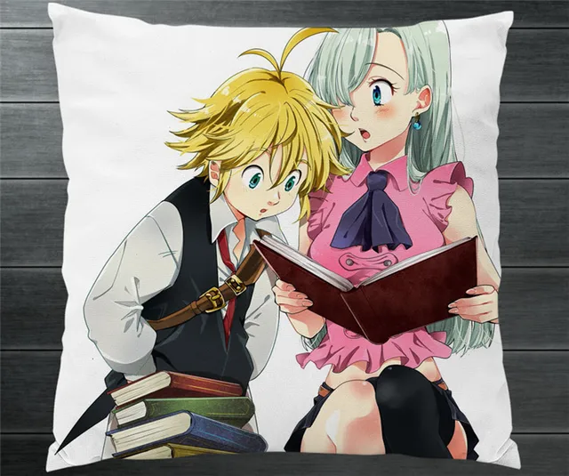 Anime The Seven Deadly Sins Meliodas Elizabeth Liones Two