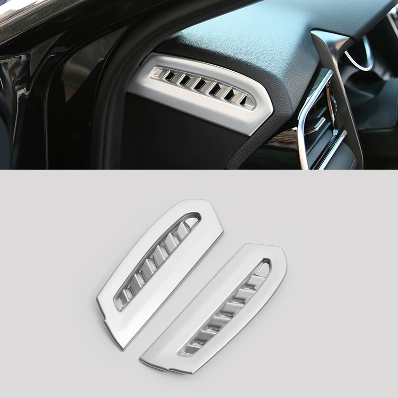 1PCS Carbon Fiber Inner Middle Air Vent Outlet Cover Trim For TOYOTA CAMRY 2018