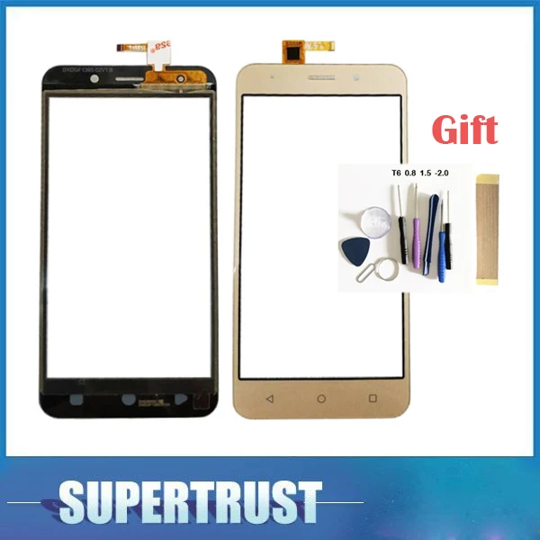 Сенсорный экран 5 0 дюйма для INOI 2 Lite / стеклянный дигитайзер Черного и золотого