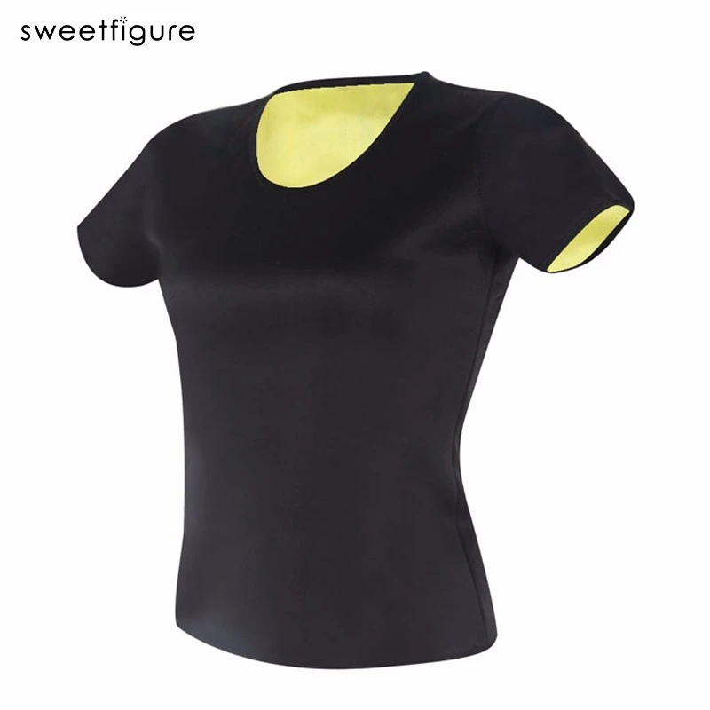 

Body Body Shapers T-shirt Sweat Body Shapers Stretch Neoprene Slimming Vest Body Shaper Control Vest Weight Lose Fat Burne Tops