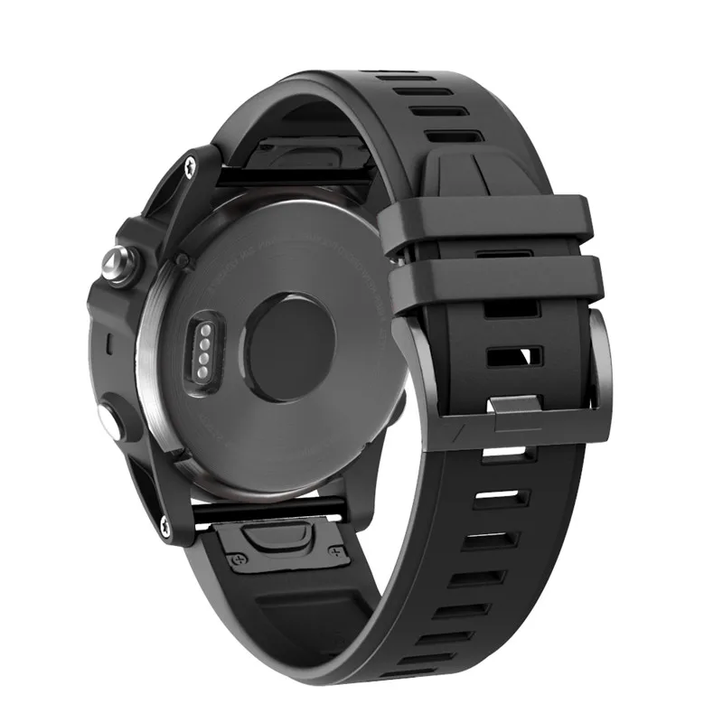 26 мм резиновый ремешок для часов Garmin Fenix 5X Plus/Fenix 3 силиконовый сменный 5 5|Ремешки