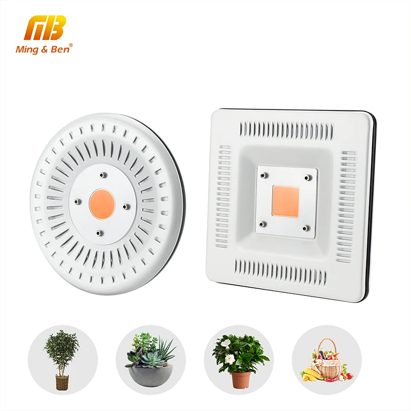 

Nano LED Full Spectrum 50W Grow Lamp AC110-220V UFO Liquid Crystal Phyto Light IP67 Waterproof For Flower Hydroponics Seed Plant