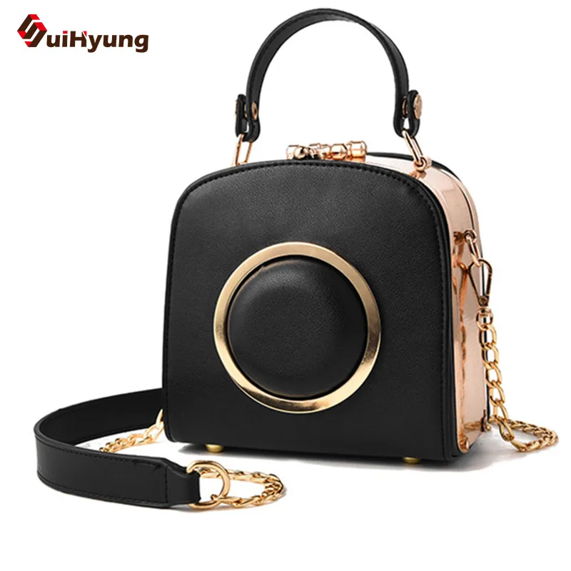 Suihyung New Women's Shoulder Bag High-quality PU Leather Chain Messenger Bag Fashion Girl Handbag Wedding Party Clutch Tote