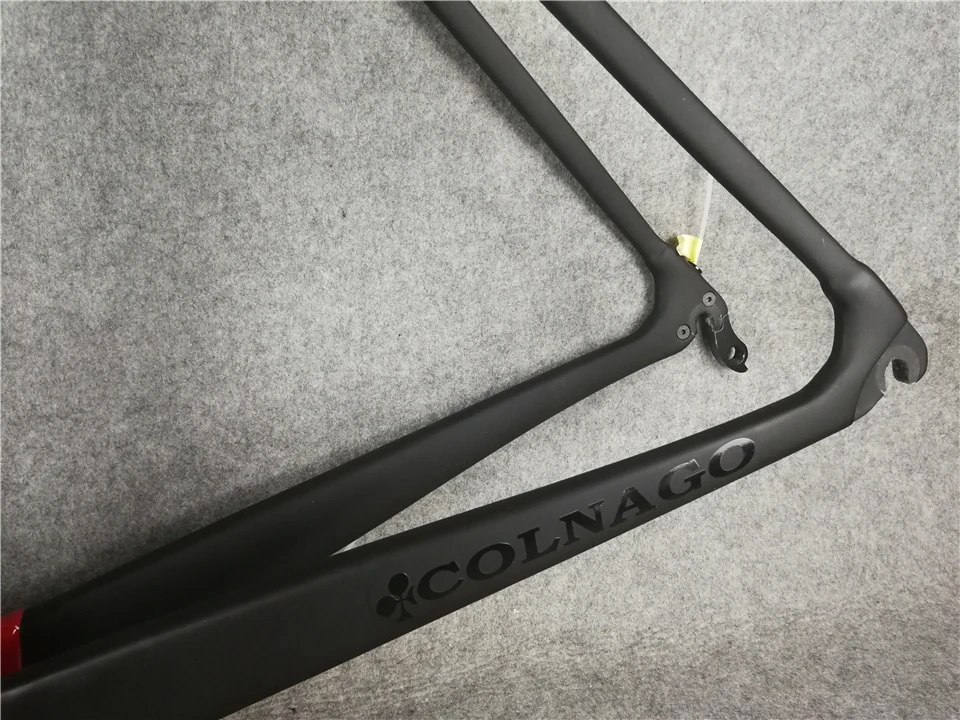 Новинка 2019 T1100 UD матовая черная красная Colnago C64 карбоновая рама для шоссейного