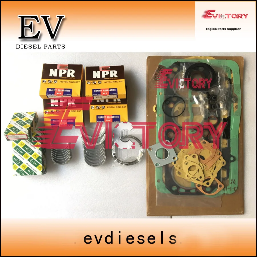 For Kobelco SK045 excavator engine rebuild K4N MAIN