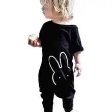 Г. Модная одежда для малышей крутые черные детские комбинезоны, Одежда для новорожденных комплект одежды для маленьких мальчиков и девочек, костюм для малышей Одежда с коротким рукавом