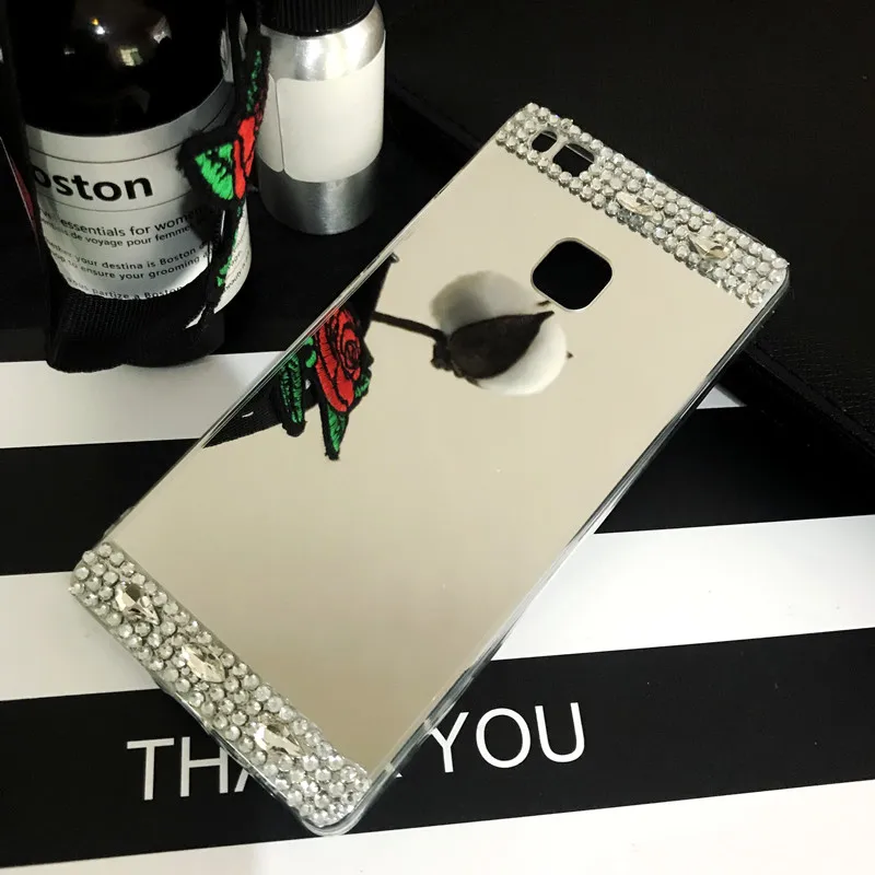 Cover for Huawei P8 P9 P10 Lite Plus Woman's Fashion mirror 3d Bling Phone Case lite 2017 Honor 8 9 v8 v9 v10 5A 6A |