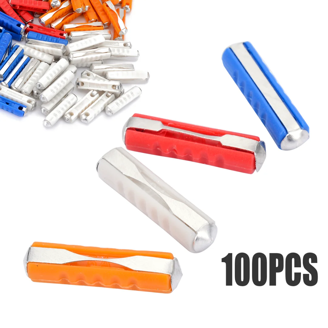 

Hot Sale 20/40/100pcs 5A 8A 16A 25A Classic Car Auto Fuses Kit Ceramic Continental Car Fuse Torpedo Bullet Auto Fuze Kit