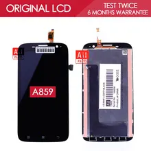 100% Tested Original IPS 1280×720 Display For Lenovo A859 LCD With Touch Screen Digitizer Assembly Replacement Parts