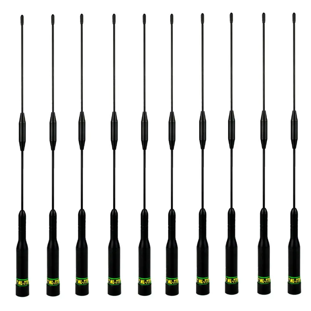 

10Pcs NL-77B UHF Plug(PL-259) Antenna Dual Band 100W for Car Radio Yaesu KENWOOD