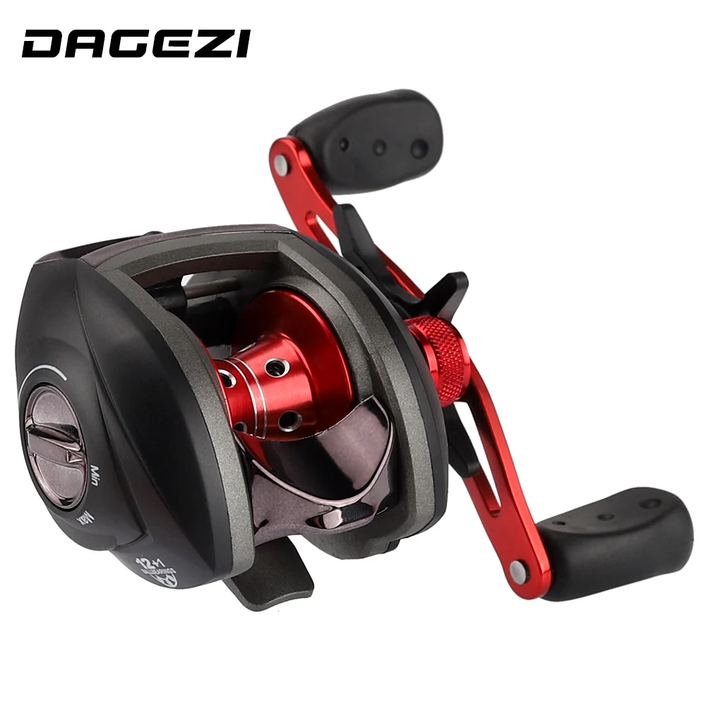 Buy 8.11 Ratio Carbon material baitcasting reel 12+1