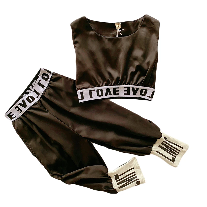 

Kids Clothes Sets Summer Christmas Boutique Outfits for Girls Children Sport Suit Sportwear Fashion Tracksuit Costume Active