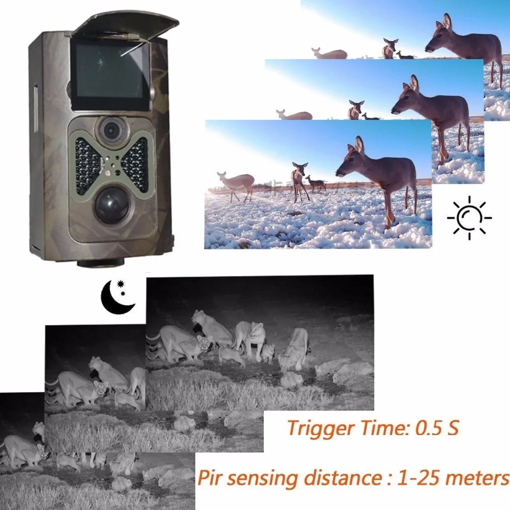 Photo Trap HC550A Scouting Hunting Camera HC-550A HD 1080P 16MP 120 Wide View Angle PIR Sensor Trail Camera14