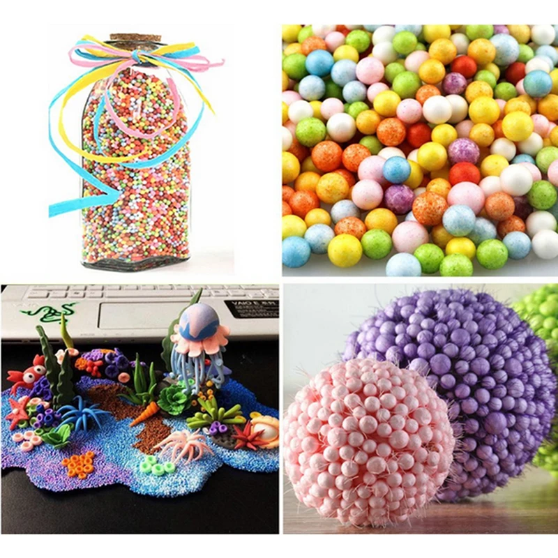 Christmas Decoration 12 Colors Foam Balls Decorative Craft Bubble Ball Gift DIY Home Party Supplies ZQ894872 | Дом и сад