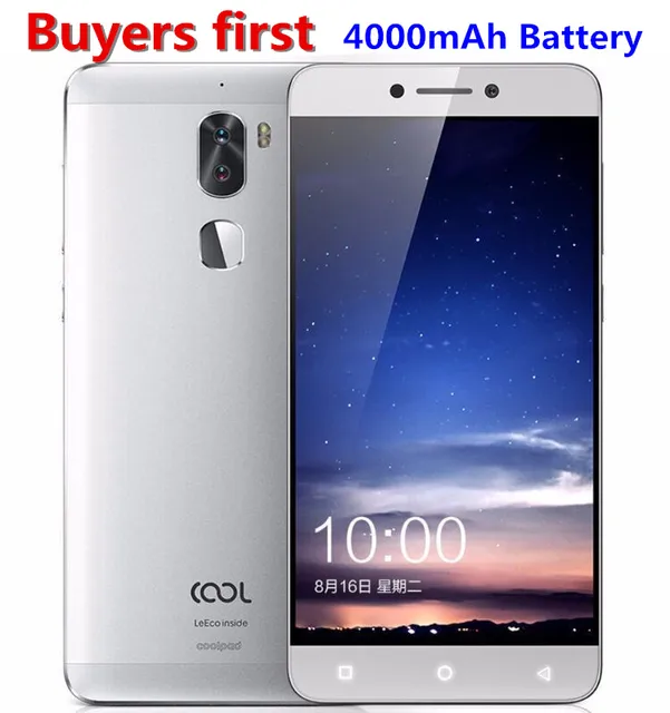 Best Price origial LeEco Coolpad Cool 1 C103 MSM8976 Octa core Smartphone RAM 4GB ROM 32GB 4000mAh Android 6.0 5.5'' 13MP 4G mobile phone
