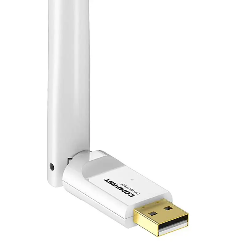 USB Wifi Adapter 650Mbps Wireless Receiver Dongle Ethernet Network Card 6dBi Antenna for Windows XP/7/8/8.1/1 Mac OS10.6-10.15
